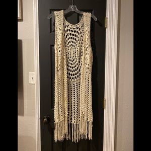 Cream Knit Vest